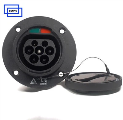 16A 32A টাইপ 2 ইলেকট্রিক কার চার্জিং সকেট